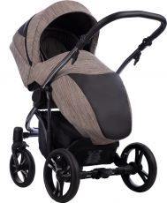Дитяча коляска 2 в 1 Bebetto Bresso Premium DARK 01